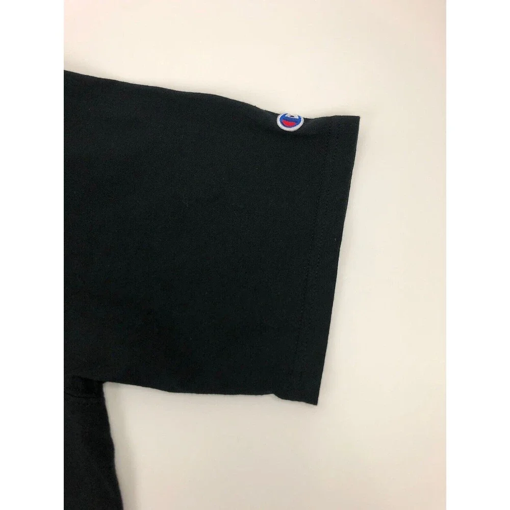 Vintage Champion Athletic T Shirt Black Mens Size XL - Picture 3 of 6
